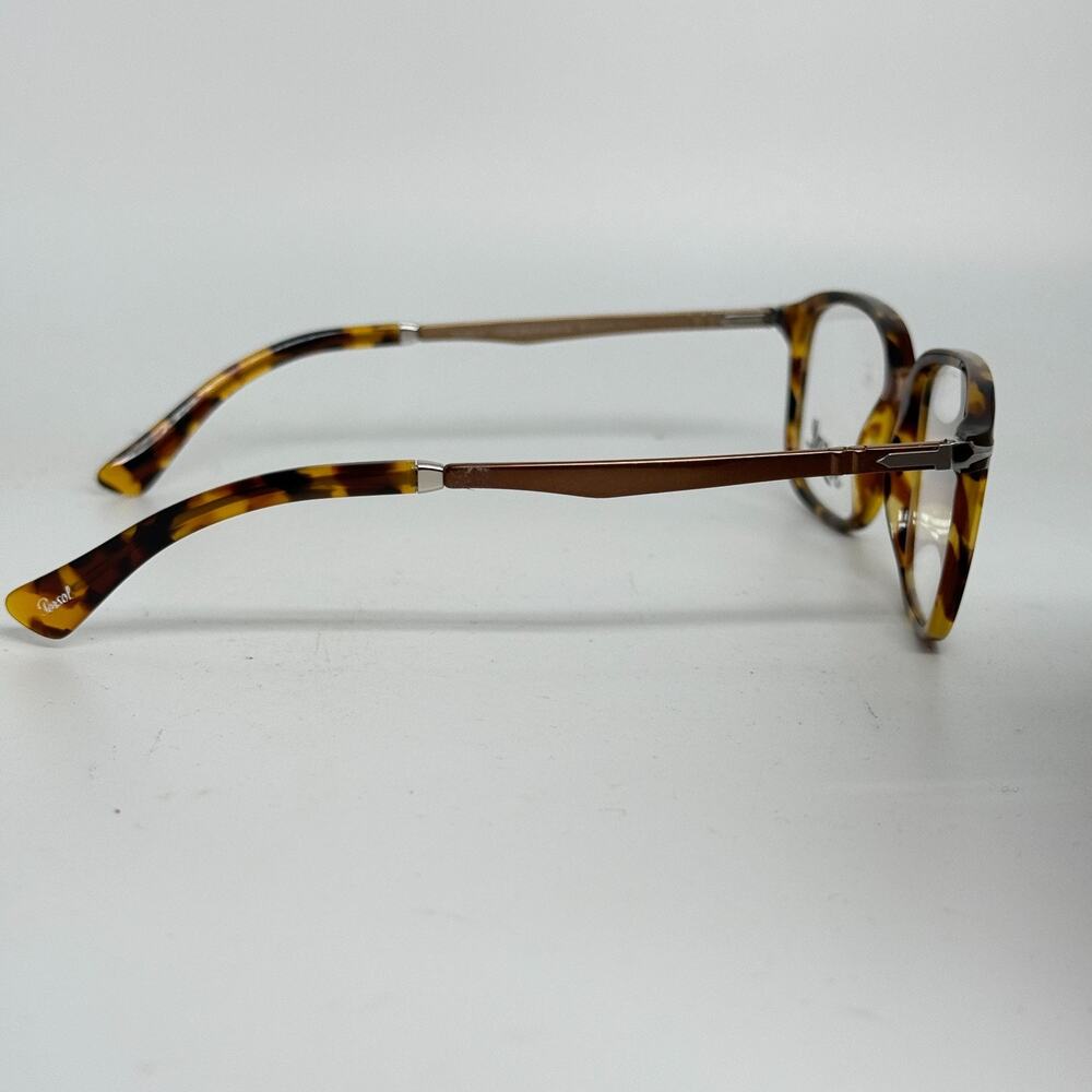 PERSOL PO3246V 1052 Madreterra Demo Lens Rectangle 51-17-140‎ Men's H20101 - Picture 5 of 8